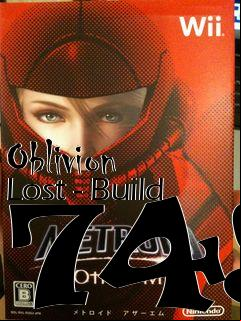 Box art for Oblivion Lost - Build 749