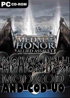 Box art for MOHAA DELUXE EDITION DEMO MOD COD 1 AND COD UO