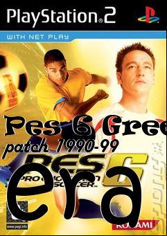 Box art for Pes 6 Greek patch 1990-99 era
